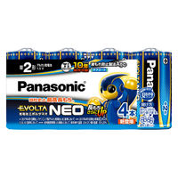 Panasonic 単2形アルカリ乾電池 エボルタネオ