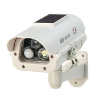 キャロットシステムズ ソーラー式LEDダミーカメラ AT-903D 1個（直送品）