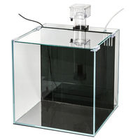 アクロ ガラス水槽　３０キューブ　背面フロー水槽　スーパークリア　海水用６点セット 289897 1セット（直送品）