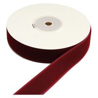 日本紐釦 ベルクロ面ファスナー 縫い付けタイプ 巾25mm 徳用5m巻 B(ループ) 1070ワイン（直送品）