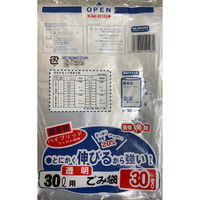 【並行輸入品】大日産業 ハイブリッド３０Ｌごみ袋透明３０枚 HB-003 1箱（750枚入）（直送品）