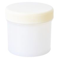 軟膏容器 軟膏壺（つぼ ツボ） 丸底 増量タイプ120mL（100g処方時使用サイズ） クリーム（淡黄色） 1袋（20個入） オリジナル