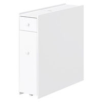 【軒先渡し】萩原 トイレラック 幅170×奥行580×高さ590mm ホワイト MTR-6229WH 1台（直送品）