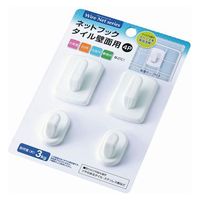 エコー金属 ネットフック（タイル壁面用）４Ｐ 0648-228 1箱（10個入）（直送品）