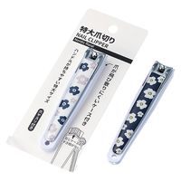 エコー金属 特大爪切り（北欧花柄） 0899-094 1セット（12個）（直送品）