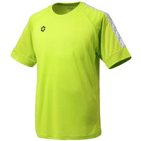 sfida（スフィーダ） サッカー BP ゲームシャツ 半袖 L アシッドライム SA21822 1枚（直送品）