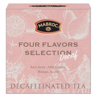 MABROC（マブロック） 紅茶ティーバッグ デカフェ・4フレーバー・セレクション 1箱（12バッグ入）