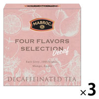 MABROC（マブロック） 紅茶ティーバッグ デカフェ・4フレーバー・セレクション 1セット（36バッグ：12バッグ入×3箱）