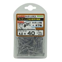 若井産業 サイディングビス ステンレス 呼び4.0mm×40mm 100本入 SBS440V 1セット(200本:100本×2セット)（直送品）