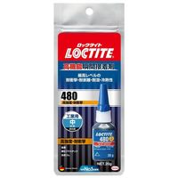 ヘンケルジャパン ロックタイト 高機能瞬間接着剤 480 高強度・耐衝撃 20g LIC-480 1本（直送品）