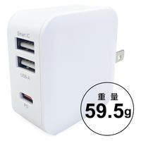 エアージェイ 【+ECO】PD20W対応（USBX2TYPE-CX1）AC充電器