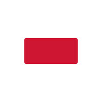 アクリル色物名札板　２５Ｘ５０　赤 AP-35-R 20個 共栄プラスチック（直送品）