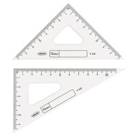 GAKUNO 三角定規 共栄プラスチック