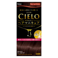 CIELO（シエロ）オイルインヘアマニキュア ウォームブラウン 白髪染め ホーユー
