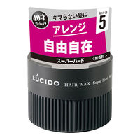 LUCIDO（ルシード）ヘアワックススーパーハード メンズ スタイリング剤 80g マンダム