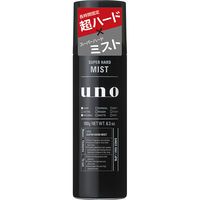 UNO（ウーノ）整髪料 スーパーハードミスト 超ハード 180g しっかり固める ファイントゥデイ