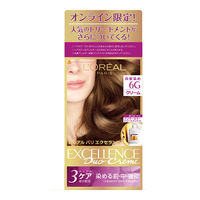 【オンライン限定】ロレアルパリ エクセランス Ｎ クリームタイプ （ダブルヘアパックミニ付） 6G　白髪染め