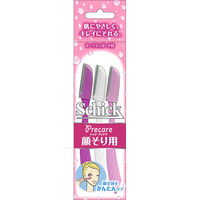 シック Lディスポ 3本入 顔・眉毛用 男女用　カミソリ　剃刀　シック　Schick