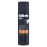 ジレット（Gillette）PRO シェービングジェルフォーム 3種の肌ケア 洗浄・保護・保湿 195g 1個 P＆G