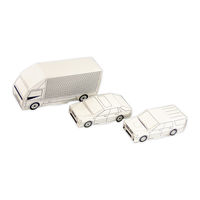TTC ジオラマ・建築模型用 紙製 車3種 1/100 40-0419 1セット（3個）（直送品）