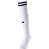 SCEPTRE(セプター) ラグビー ソックス 靴下 ジュニアストッキング ホワイト×ネイビー２ライン SP1403 2足（直送品）