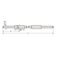 ミツトヨ 基準棒 167-120/MB-500 1PC（直送品）