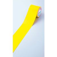 日本緑十字社 フロアラインテープ 黄 FRTG-100Y 100mm幅×20m エンビ 屋内用 257053 1巻（直送品）