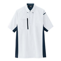 アイトス ウルトラストレッチ　半袖ポロシャツ　ホワイト　SS 10613 1枚（直送品）