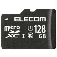 マイクロSD カード 128GB UHS-I U1 高速データ転送 SD変換アダプタ付 スマホ 写真 MF-HCMR128GU11A エレコム 1（わけあり品）