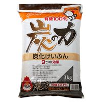 鹿沼興産 シャルカ　炭の力　炭化けいふん　３ｋｇ 260982 1個（直送品）