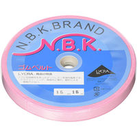 日本紐釦貿易(Nippon Chuko) NBK カラーオリゴム 巾15mm×15m巻 ピンク F10-ORI15-P　3巻セット（直送品）