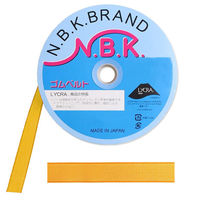 日本紐釦貿易(Nippon Chuko) NBK カラーオリゴム 巾15mm×15m巻 イエロー F10-ORI15-Y　3巻セット（直送品）