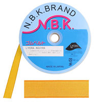 日本紐釦貿易(Nippon Chuko) NBK カラーオリゴム 巾25mm×15m巻 イエロー F10-ORI25-Y　3巻セット（直送品）