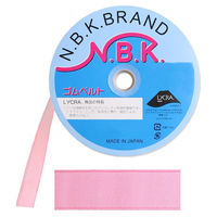 日本紐釦貿易(Nippon Chuko) NBK カラーオリゴム 巾25mm×15m巻 ピンク F10-ORI25-P　3巻セット（直送品）