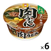 東洋水産　マルちゃん 和庵 味わい牛肉の肉うどん　1セット（6個） カップ麺うどん