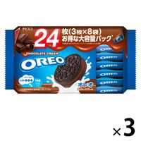オレオ ファミリーパック チョコレートクリーム 24枚 3袋 モンデリ-ズ クッキー ビスケット