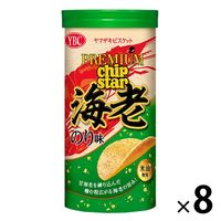 プレミアムチップスター海老 のり味 8個 ヤマザキビスケット ポテトチップス おつまみ