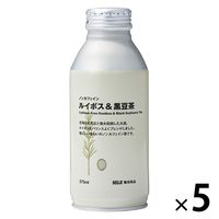 無印良品 ノンカフェイン ルイボス＆黒豆茶 375ml　1セット（5本） 良品計画