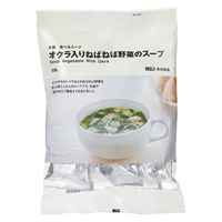 無印良品 大袋 食べるスープ オクラ入りねばねば野菜のスープ 1袋（10食入） 良品計画
