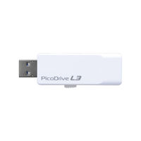 グリーンハウス USBメモリー USB3.0 スライド式 ピコドライブL3 GH-UF3LA 8GB/16GB/32GB