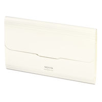 コクヨ ポケットが大きく開く書類ファイル 封筒サイズ ６ポケット オフホワイト フ-NV951W 1セット（3冊）（直送品）