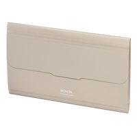 コクヨ ポケットが大きく開く書類ファイル 封筒サイズ 6ポケット サンドベージュ フ-NV951LS 1セット(1冊×3)