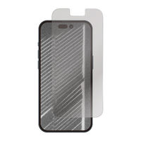 OWLTECH iPhone14Pro用 液晶画面保護強化ガラス OWL-GSIE61P
