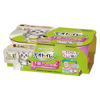 ユニ・チャーム デオトイレ　子猫～５ｋｇの成猫用本体セット　ツートンピンク 261733 1セット（直送品）