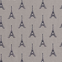 Maison de Fabric -PARIS- エッフェル塔柄 プリント生地/カット販売 巾110cm PR201