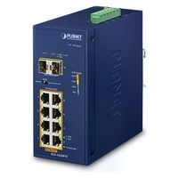 PLANET Technology 産業用802.3at PoE+ギガビットイーサネットスイッチングハブSFPポート付 IGS-1020PTF（直送品）