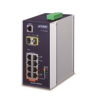 PLANET Technology 産業用802.3at PoE+マネージドギガビットイーサネットスイッチングハブSFPポート付（直送品）