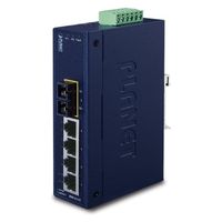 PLANET Technology 産業用ファストイーサネットスイッチングハブマルチモード光ポート付 ISW-511T 1台（直送品）