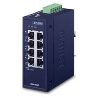 PLANET Technology 産業用ファストイーサネットスイッチングハブ ISW-800T 1台（直送品）