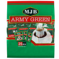 共栄フーズ 共栄製茶 MJB　アーミーグリーンドリップコーヒー 25袋×12個 4904021143073（直送品）